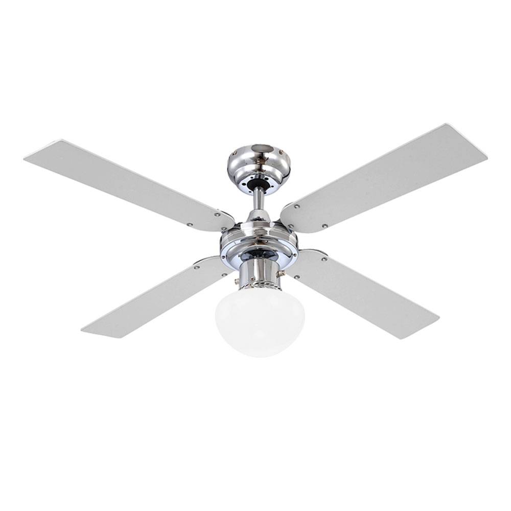 Decken Ventilator Beleuchtung Zugschalter Lüfter Lampe im Set inklusive Fernbedienung