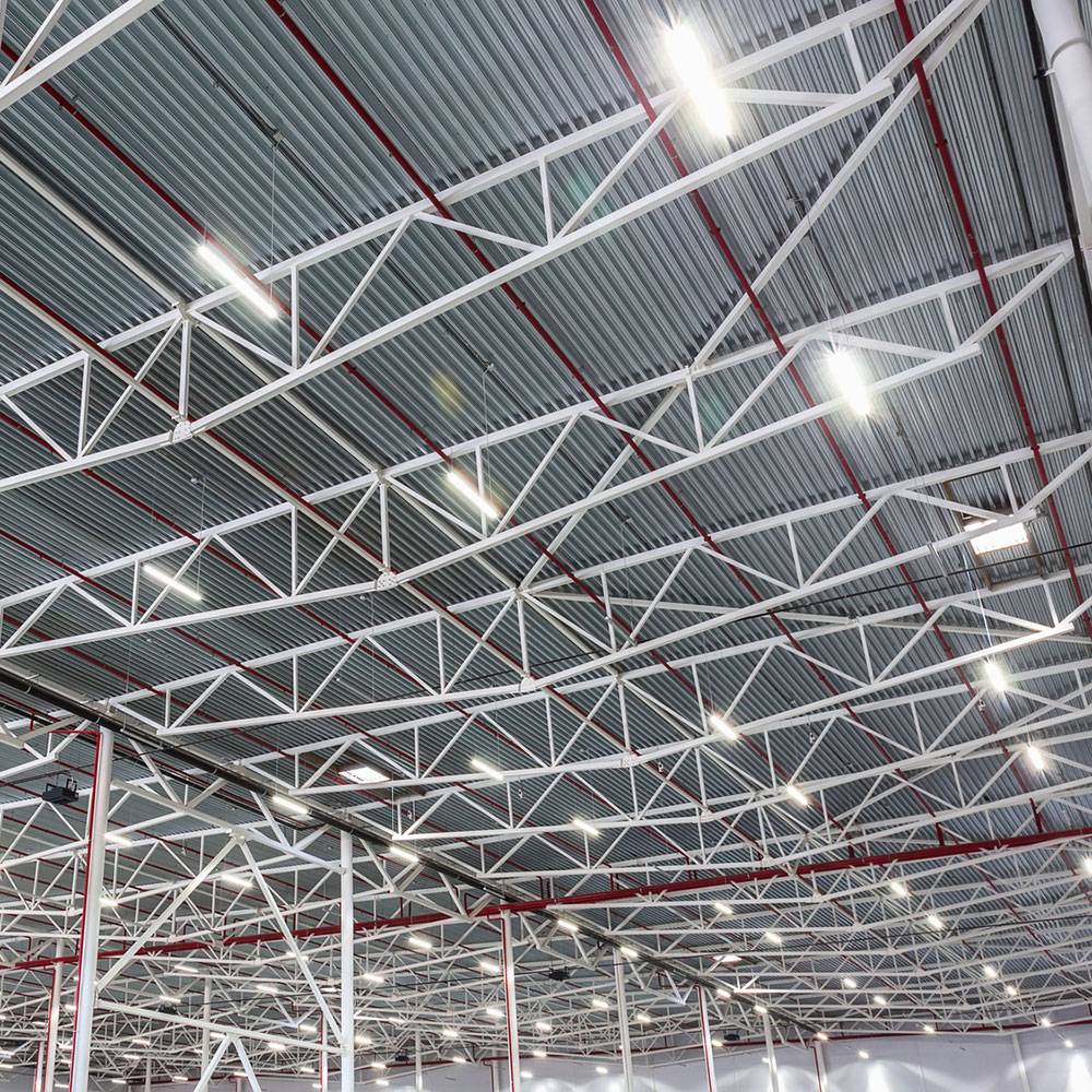 Wannenleuchte LED Feuchtraumlampe weiß Werkstattleuchte Industrie IP65, Kunststoff, 1x LED 48W 5760lm 4000K neutralweiß, LxBxH 150x6,5x5,8 cm