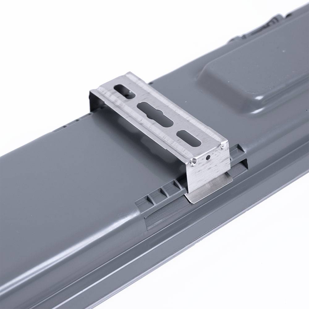 Feuchtraumleuchte LED 156 cm neutralweiß LED Röhre LED Werkstatt Deckenleuchte 44 Watt Kellerlampe LED, 2x T8 2x22W 2x 2000lm 4000K, H 6,3 cm,6er