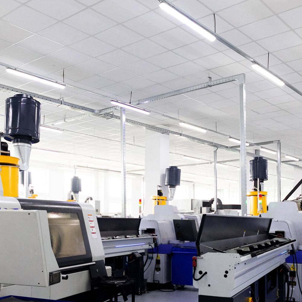 LED Wannenleuchte 48 Watt LED Feuchtraumleuchte LED Röhre 150 cm Garage Werkstattleuchte kaltweiß, 3840lm 6400K, 8er Set