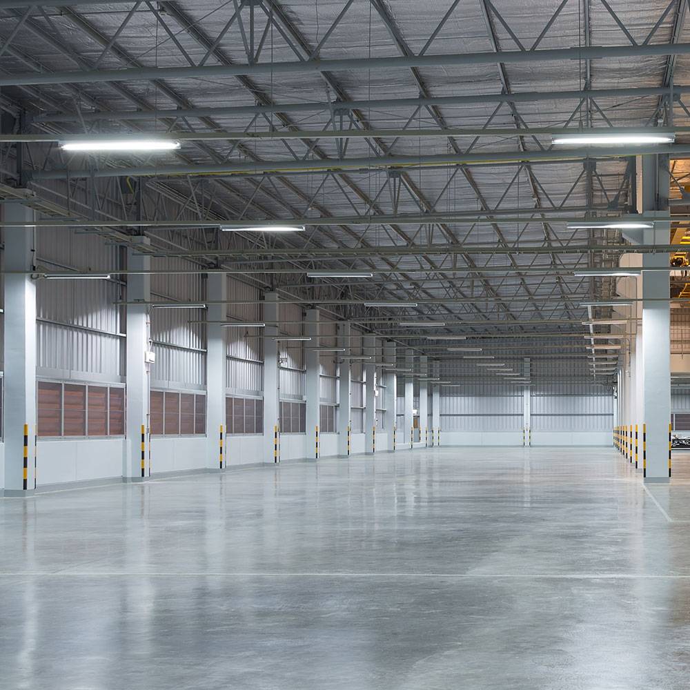 Wannenleuchte LED Feuchtraumlampe weiß Werkstattleuchte Industrie IP65, Kunststoff, 1x LED 48W 5760lm 4000K neutralweiß, LxBxH 150x6,5x5,8 cm