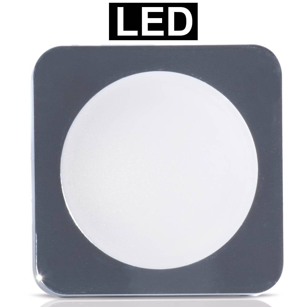 6er Set LED Decken Einbau Leuchte Chrom Spot Strahler Arbeits Zimmer Lampen Karton beschädigt