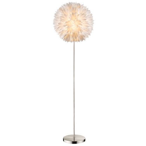 Stand Leuchte Schlafzimmer Steh Blumen Kugel Beleuchtung Schalter im Set inklusive LED-Leuchtmittel
