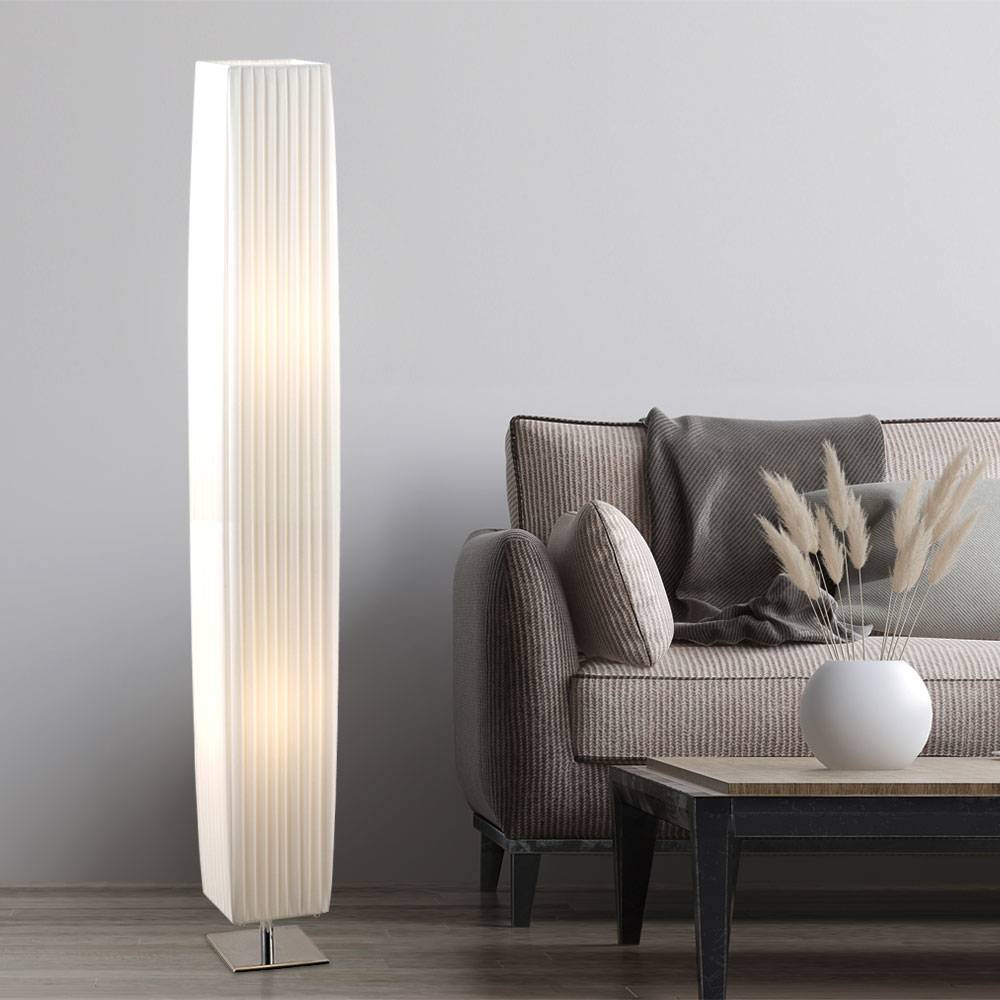 Steh Lampe Gästezimmer Decken Fluter Fernbedienung DIMMBAR im Set inkl. RGB LED Leuchtmittel