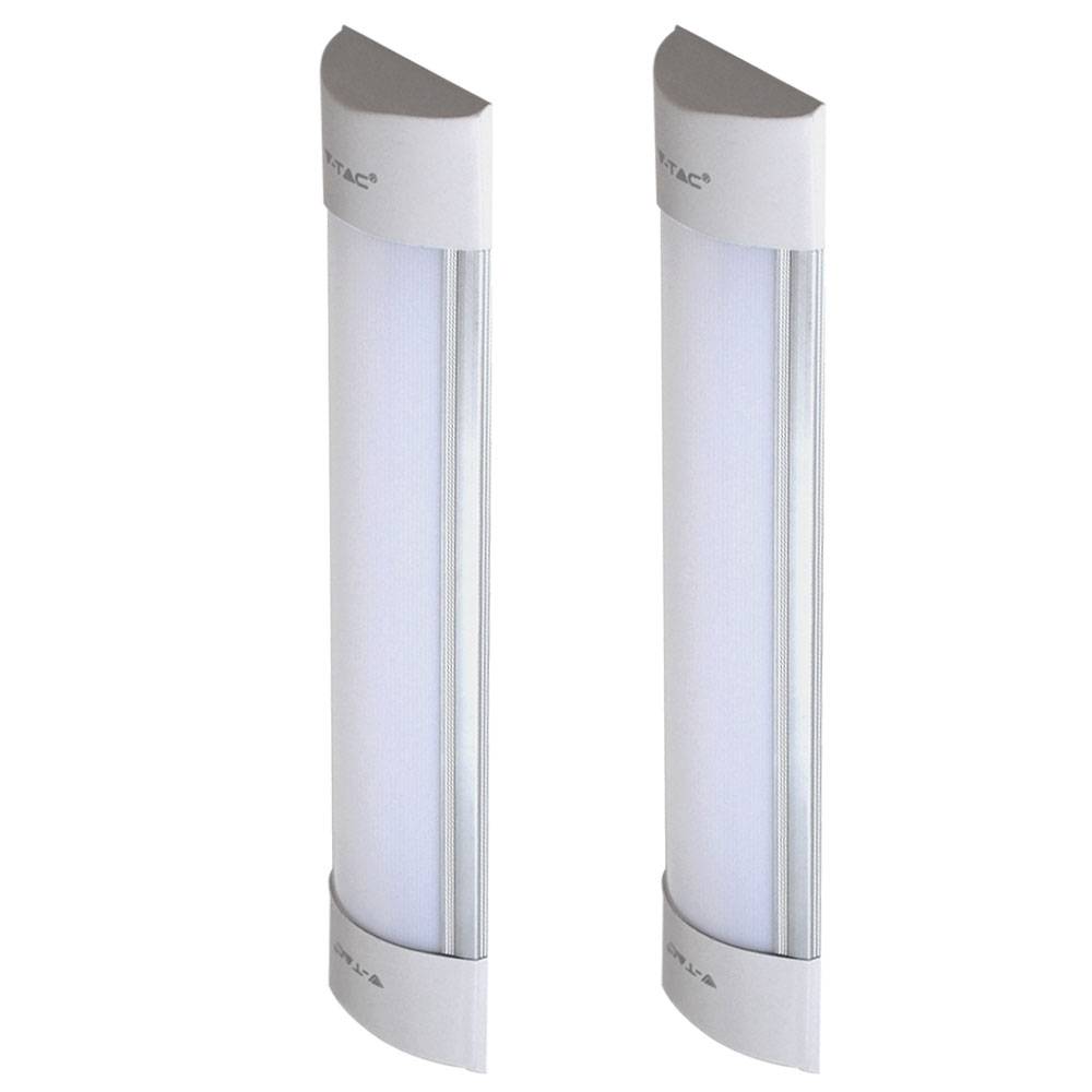 2et Set LED Wand Leuchten Wohn Zimmer Beleuchtung Flur Spiegel Strahler Lampen weiß