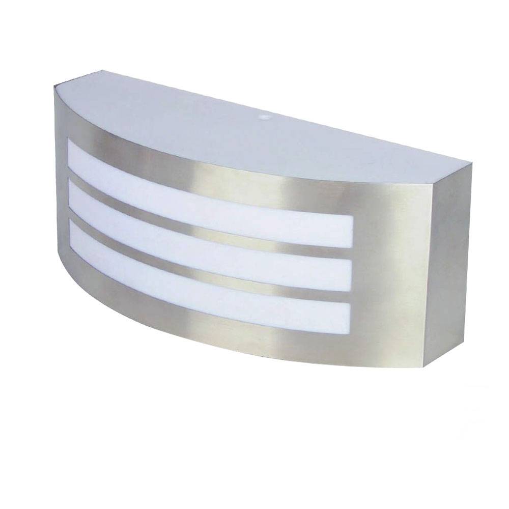 Wand Lampe ALU Fassaden Strahler Fernbedienung Außen Lampe dimmbar im Set inkl. RGB LED Leuchtmittel