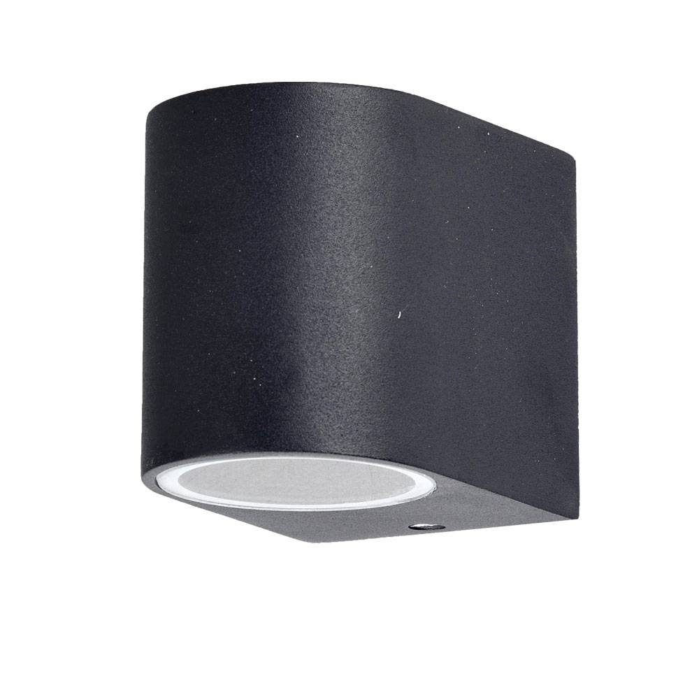 Außen Wand Strahler Spot Einfahrt Down Leuchte im Set inklusive LED Leuchtmittel