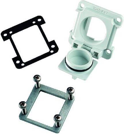 Telegärtner RJ45 Ind.IP67 EB-Flansch 100023156