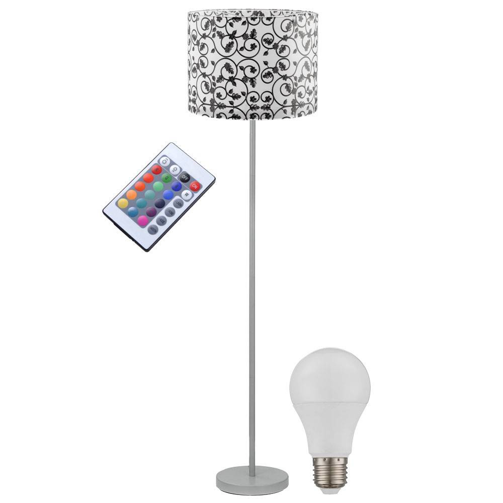 Steh Stand Leuchte Farbwechsel Beleuchtung im Set inklusive RGB LED Leuchtmittel