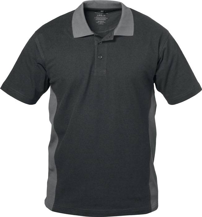 Poloshirt Sevilla Gr.M schwarz/grau ELYSEE