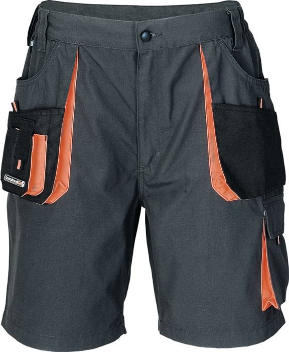 Herrenshorts Gr.50 dunkelgrau/schwarz/orange TERRATREND