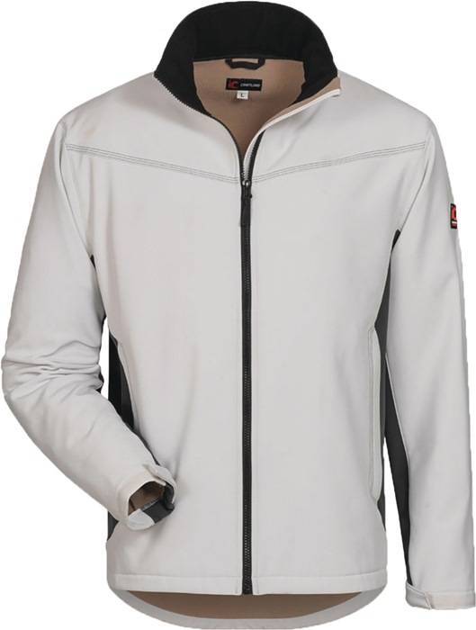 Softshelljacke Laurin Gr.L weiß/grau CRAFTLAND
