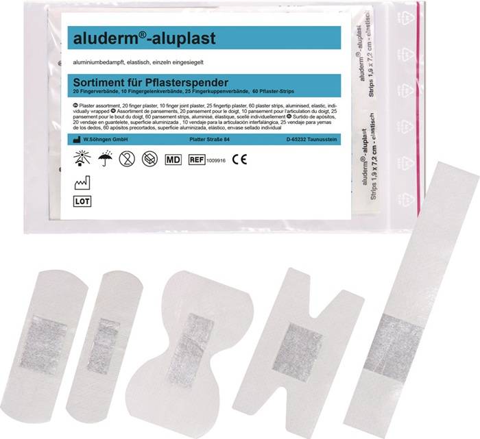 Pflasterspender aluderm-aluplast B160xH122xT57ca.mm SÖHNGEN