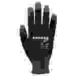 Handschuhe Gr.7 schwarz PA m.Soft-Polyurethan ASATEX