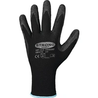 Handschuhe Finegrip Gr.10 schwarz EN 388 PSA II Nyl.m.Schrumpf-Latex STRONGHAND Handschuhe Finegrip Gr.10 schwarz EN 388 PSA II Nyl.m.Schrumpf-Latex STRONGHAND
