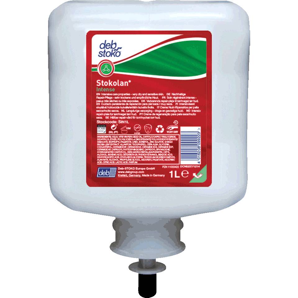 SC Johnson Hautcreme Stokolan® Intense PURE, zur Intensivpflege, 1000ml/Flasche