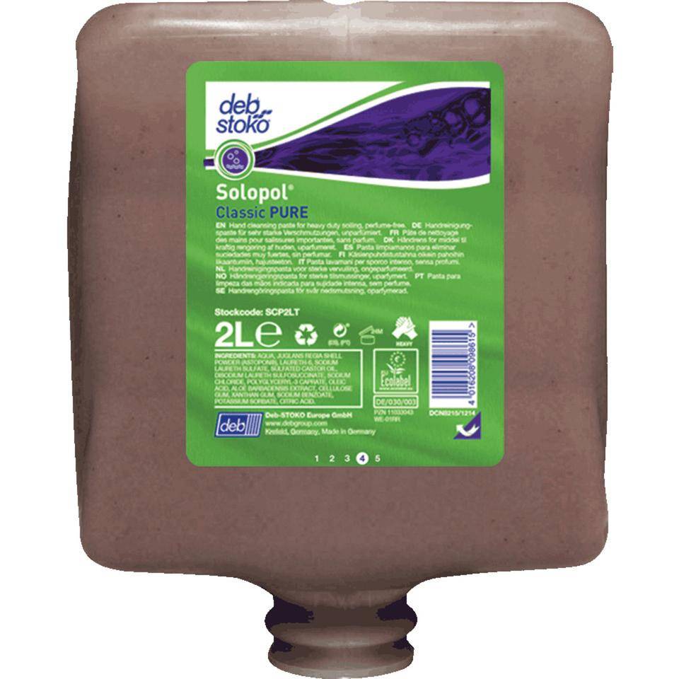 SC Johnson Handreinigungspaste Solopol® PURE, silikonfrei, 2000ml/Kartusche