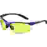Schutzbrille DAYLIGHT PREMIUM EN 166 Bügel dunkelblau,Scheibe gelb PC PROMAT…