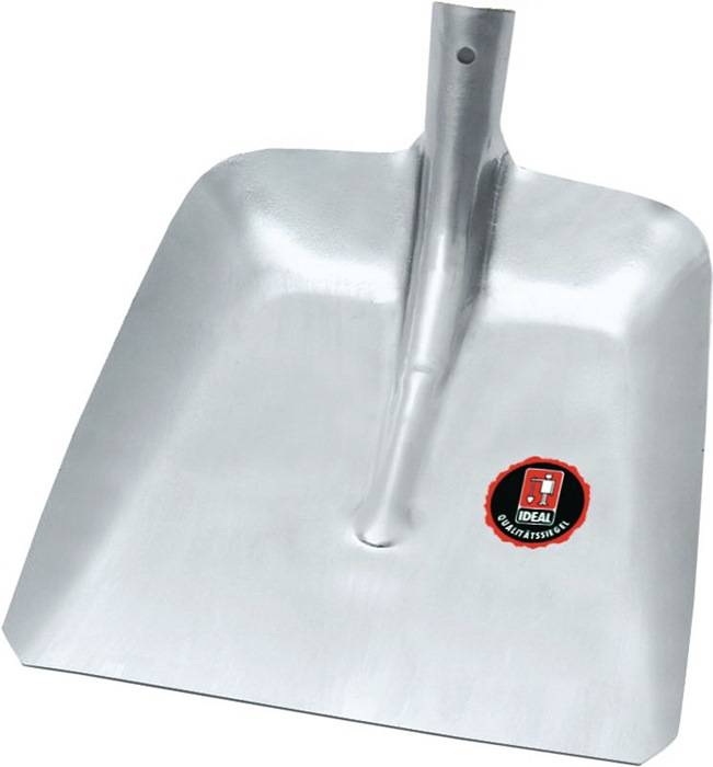 Hallenser Randschaufel SILVER Gr. 9 380x380mm Stahlbl. IDEAL…