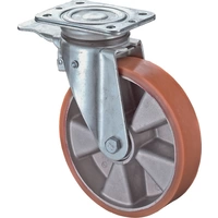 Lenkrolle m.Festst.D.200mm Trgf.300kg m.Platte Kugell.Guß-PUR BS ROLLEN Lenkrolle m.Festst.D.200mm Trgf.300kg m.Platte Kugell.Guß-PUR BS ROLLEN