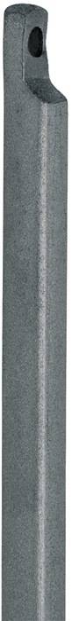 Treibriegelstange m.Aussparung eins.1500mm D.10mm STA hell verz.DENI…