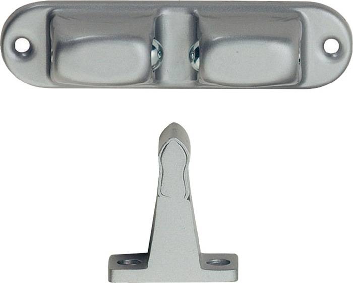 Türfeststeller 1055.02 Aluminium/Stahl silberf.lack.Wm.KWS…