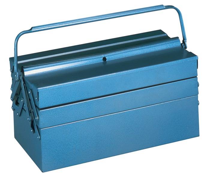 Stahlblechwerkzeugkoffer 5-tlg.Außen-B430T200xH200mm