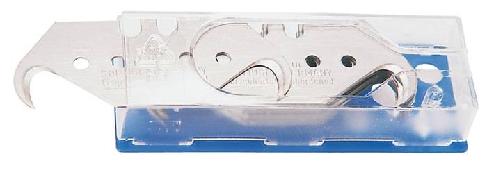 Hakenklinge L48,2xB18,7xS0,65mm Titan m.Lochung 10 St./Spender PROMAT