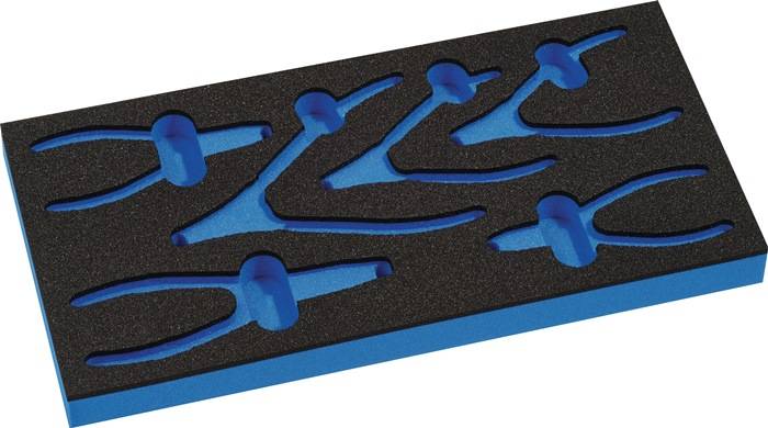 Werkzeugmodul Leereinlage 1/3-Modul 4000 871 241,6-tlg.PROMAT