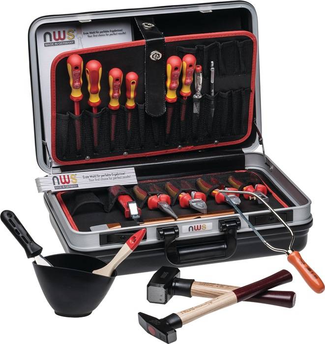 Werkzeugkoffer 23tlg.Koffer a.ABS-Material f.Elektriker…