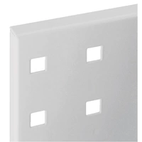 Lochplatte B450xL1500mm lichtgrau RASTERPLAN Lochplatte B450xL1500mm lichtgrau RASTERPLAN