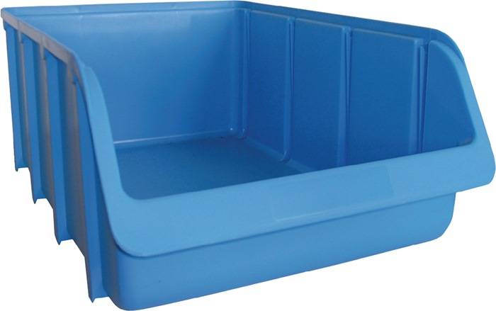 Sichtlagerkasten L332/290xB207xH155mm PP blau stapelbar HÜNERSDORFF