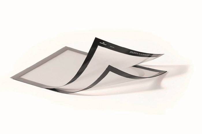 Magnetrahmen DIN A4 silber magnethaftend 2St./Btl.DURABLE…