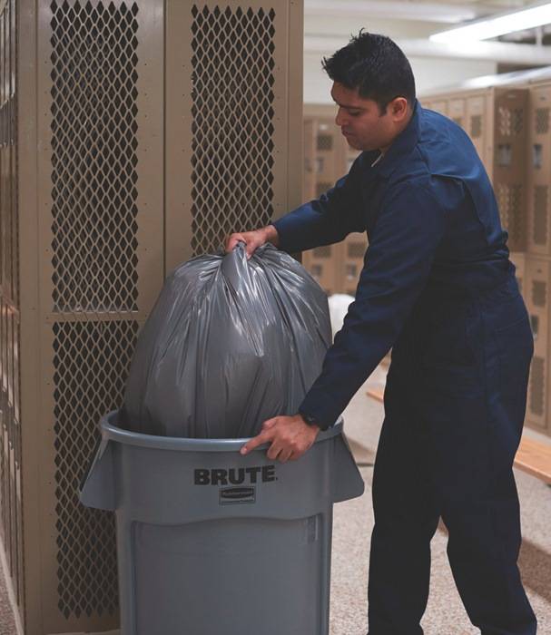 Mehrzwecktonne blau 121l PE Außen-Ø560xH692mm RUBBERMAID