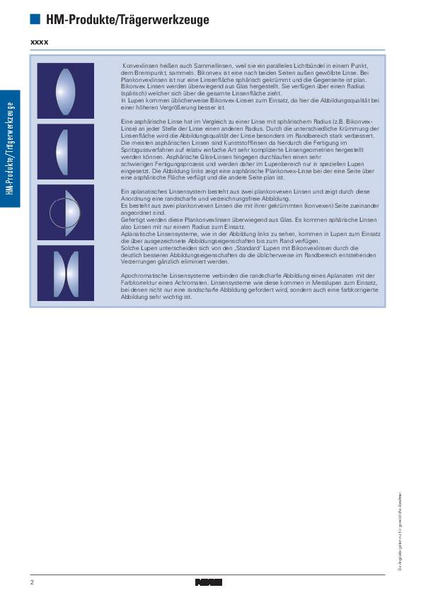 Handlupe Tech-Line Vergr. 2x/4x Linsen-D.90/20mm Schweizer