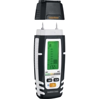 Holz-/Baufeuchtemesser DampMaster Compact Plus 0-90% LASERLINER… Holz-/Baufeuchtemesser DampMaster Compact Plus 0-90% LASERLINER…