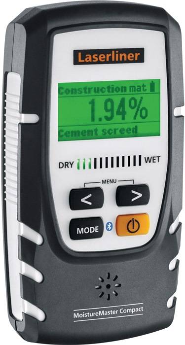Holz-/Baufeuchtemesser MoistureMaster Compact Plus 0-40GradC/LF 60% LASERLINE…
