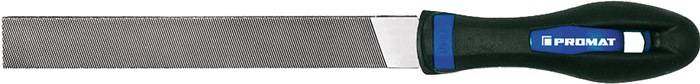Werkstattfeile DIN 7261 L.200mm Q.20x5mm Hieb 2 Flachstumpf 2K-Ergo PROMAT