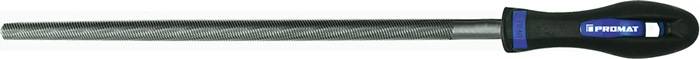 Werkstattfeile DIN 7261 L.200mm Q.7,5mm Hieb 2 Rund 2K-Ergo PROMAT