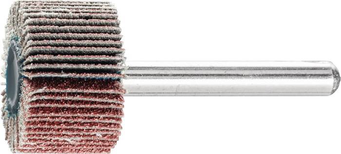 Fächerschleifer Ø30xH5mm K.120 Korund Schaft-D.6mm PFERD