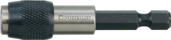 Bithalter 1/4 Zoll F 6,3 1/4 Zoll C 6,3 SWF L.60mm PROMAT