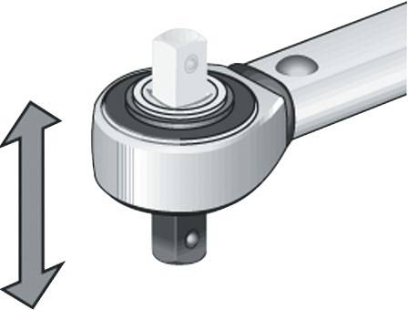 Drehmomentschlüssel 1/4 Zoll 1-5 Nm Durchsteck-VK PROMAT