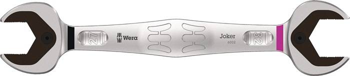 Doppelmaulschlüssel 6002 Joker 27x32mm L.305mm ma verchr.WERA