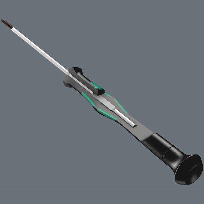 Elektronik-Feinmechanik-Schraubendreher 2067 T-BO 9 Klingen-L.60mm WERA