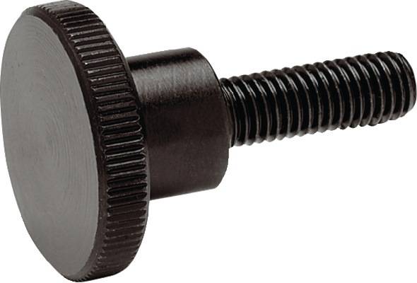 Hohe Rändelschraube DIN 464 d1 M 5mm d2 20mm d3 10mml 20mm STA GANTER