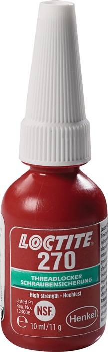 Schraubensicherung 270 10 ml hf.nv.grün NSF P1 Flasche LOCTITE