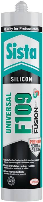 Silikondichtstoff F109 Fusion anthrazit 300 ml Kartusche SISTA