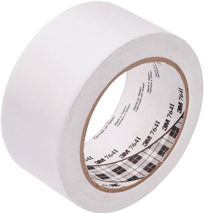 Allzweck-Weich-PVC-Klebeband 764i PVC weiß L.33m B.50,8mm Rl.3M