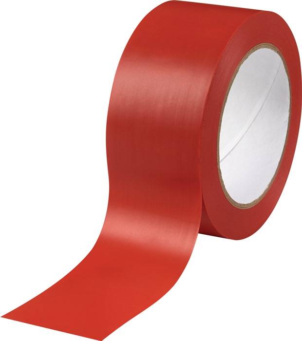 Bodenmarkierungsband Easy Tape PVC rot L.33m B.50mm Rl.ROCOL