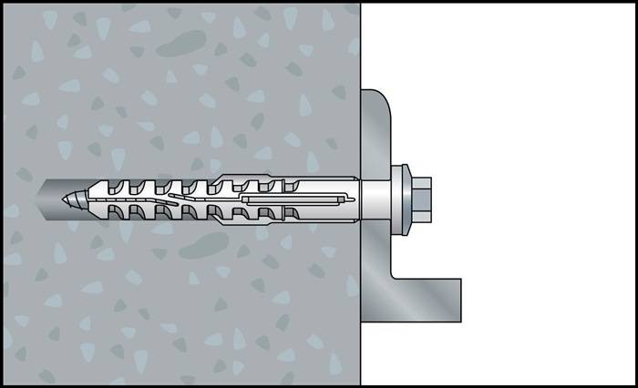 Multifunktionsrahmendübel MFR SB 10-135 SSKS Senkbund m.6-KT.-Schr.ETA